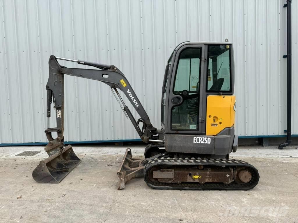 Volvo ECR 25 D حفارات صغيرة أقل من 7 طن (حفارات صغيرة)