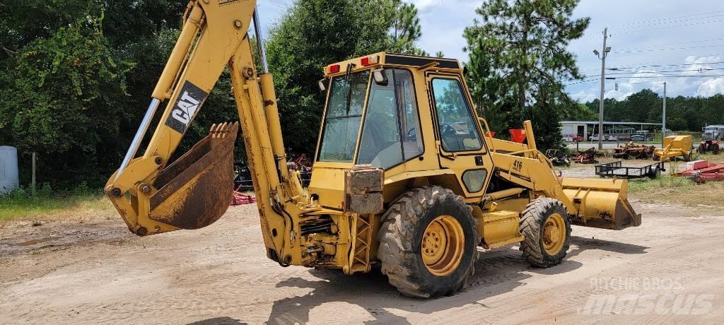 CAT 416 لوادر ذات جرافات عكسية