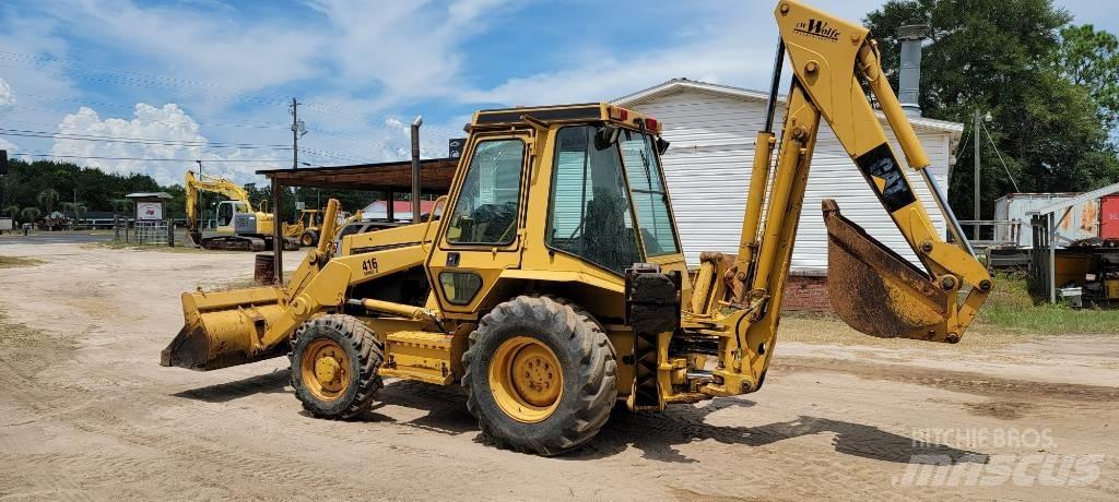 CAT 416 لوادر ذات جرافات عكسية