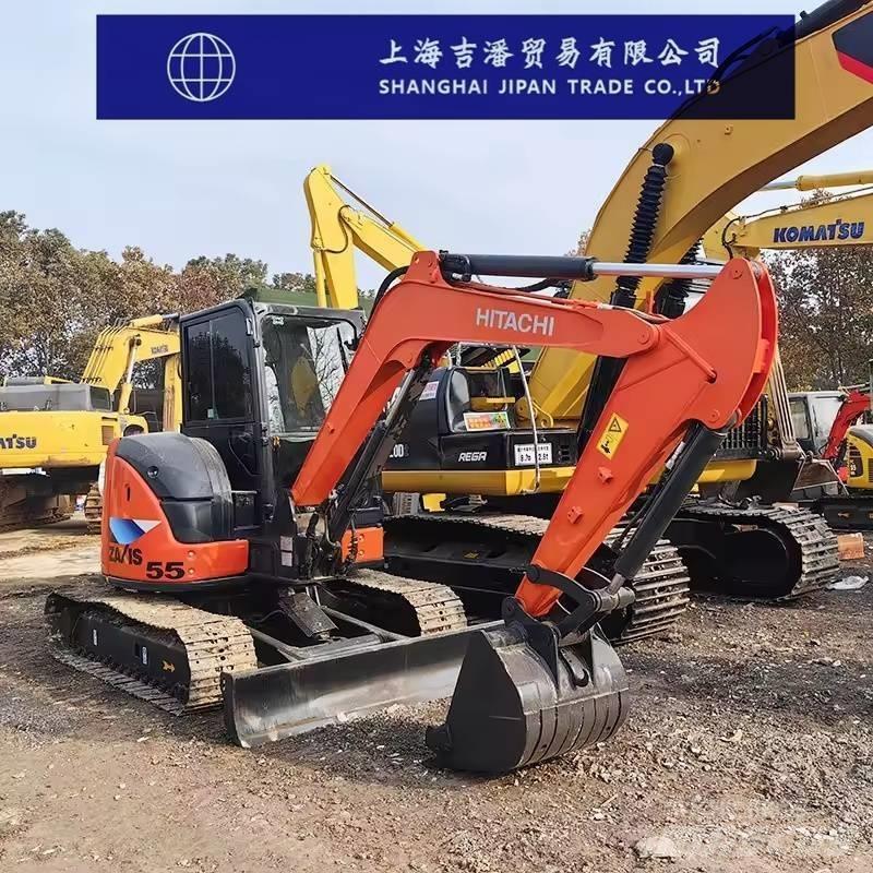 Hitachi ZX 55 حفارات صغيرة أقل من 7 طن (حفارات صغيرة)