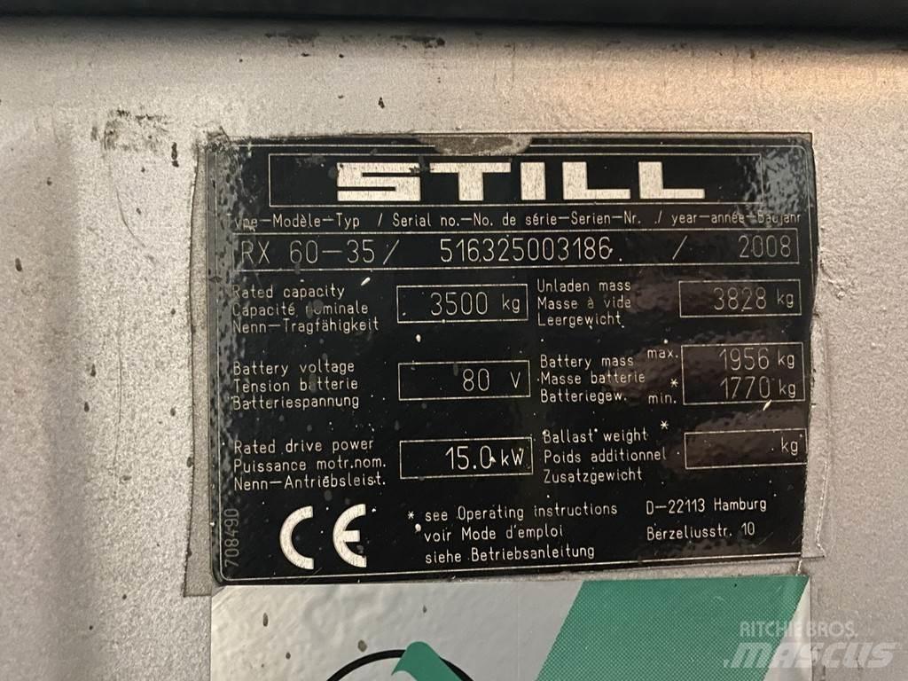 Still RX60-35 شاحنات ذات رافعات شوكية تعمل بالكهرباء