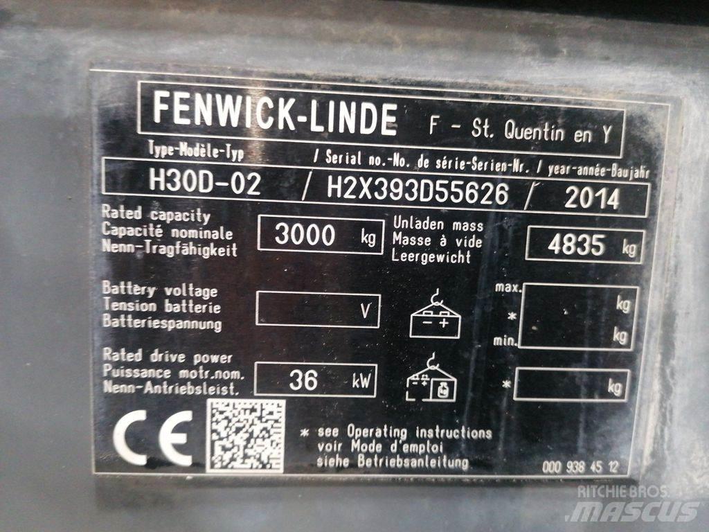 Linde H30D-02 شاحنات الديزل