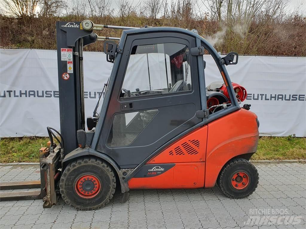 Linde H35T شاحنات LPG