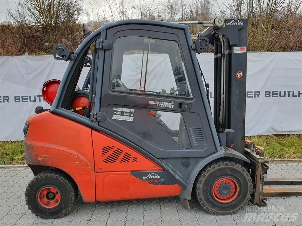 Linde H35T شاحنات LPG