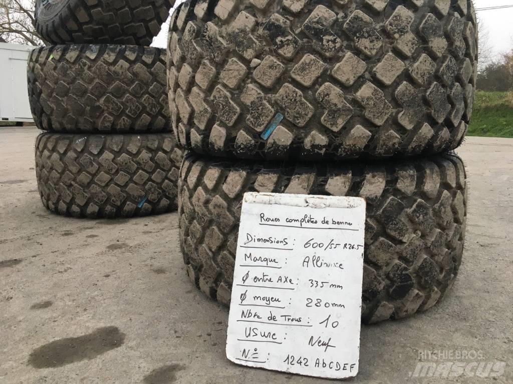 Alliance 600/55R26.5 الإطارات والعجلات والحافات