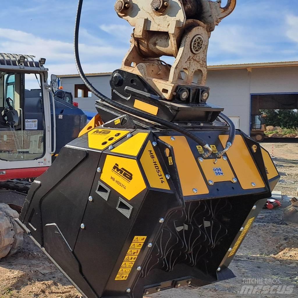 MB Crusher MB-HDS314 خراطات سماد