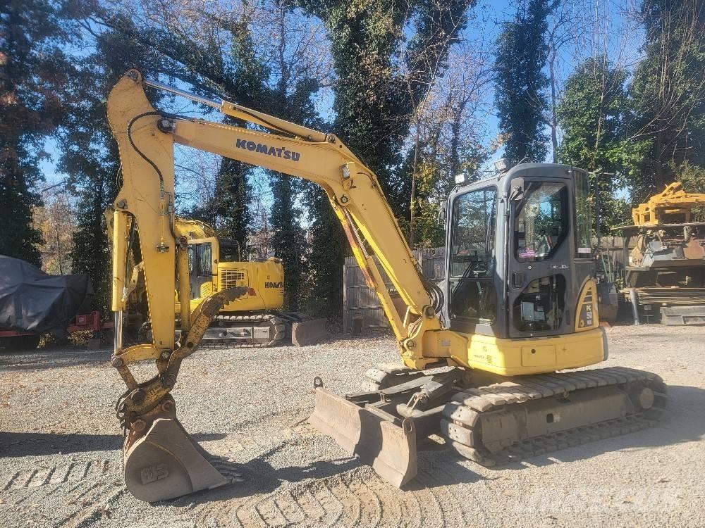 Komatsu PC 50 MR حفارات صغيرة أقل من 7 طن (حفارات صغيرة)