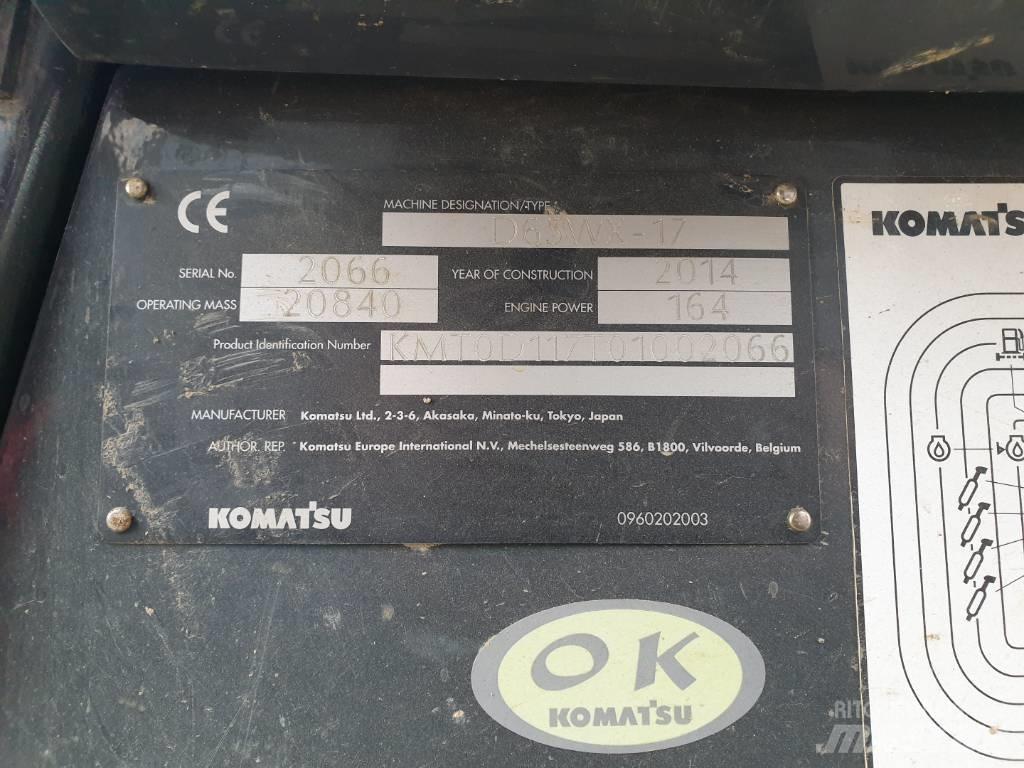 Komatsu D 65 WX-17 بلدوزرات مجنزرة