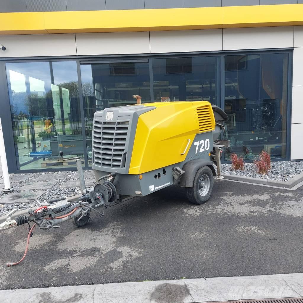 Putzmeister P 720 TD مضخات خرسانة