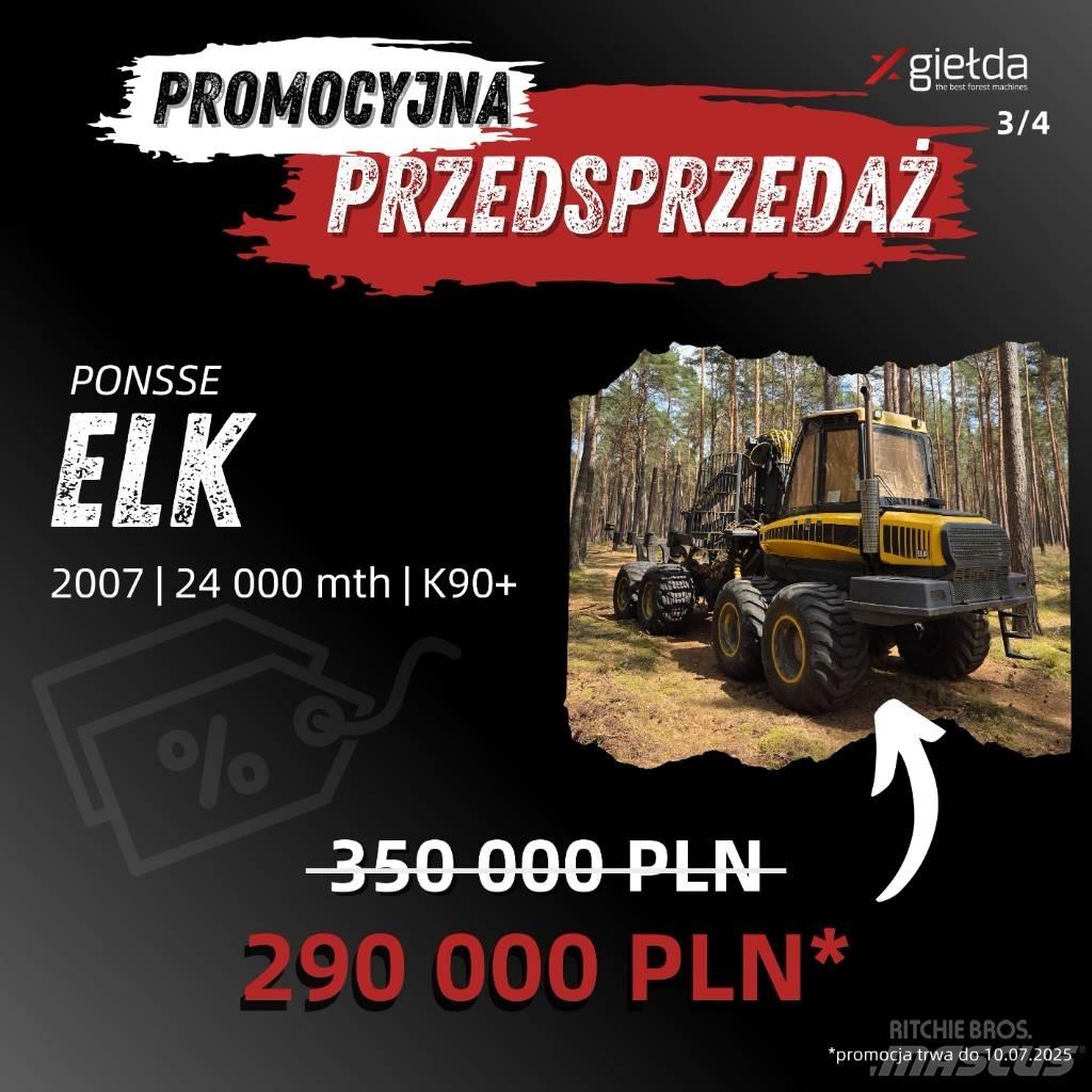Ponsse Elk شاحنات