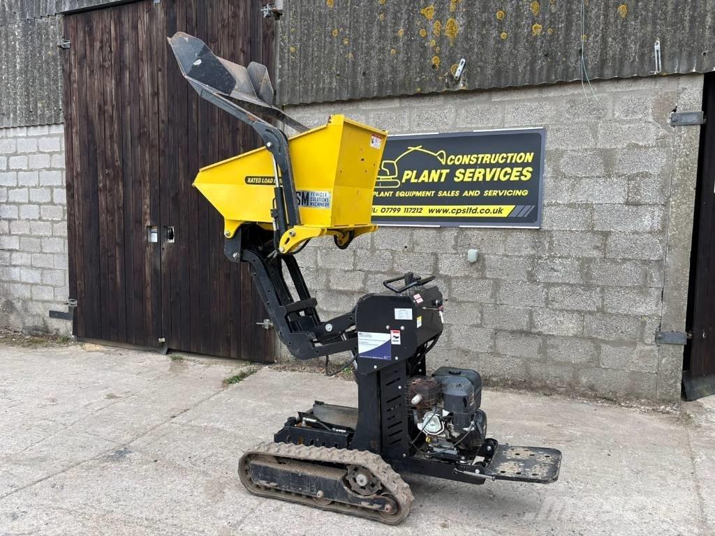 Power Barrow BY600 عربات نقل قلابة مجنزرة