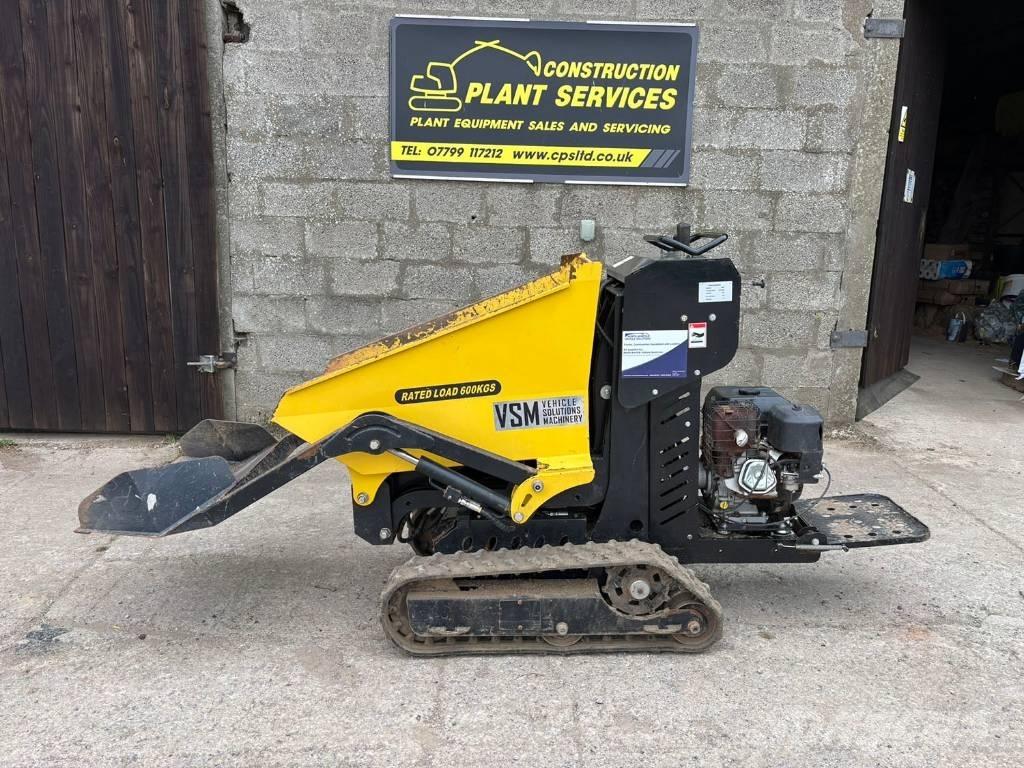 Power Barrow BY600 عربات نقل قلابة مجنزرة