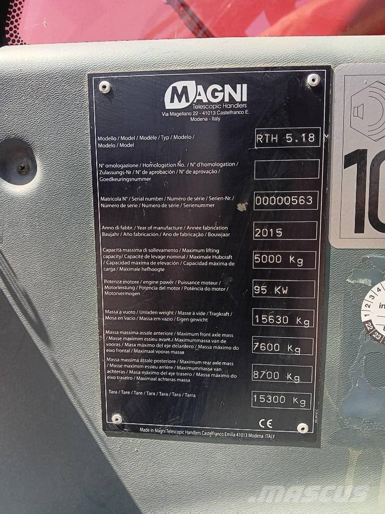 Magni RTH5.18 مناولات متداخلة