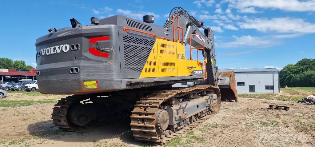 Volvo EC 750 E حفارات زحافة