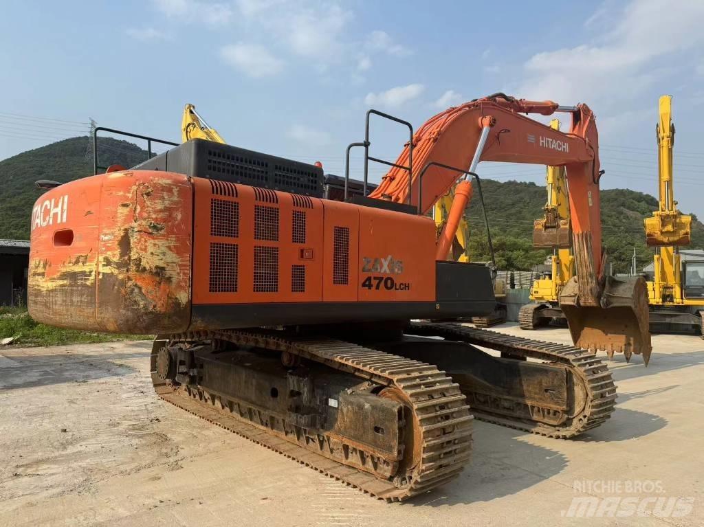 Hitachi ZX 470 حفارات زحافة