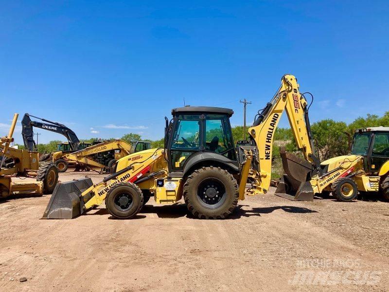 New Holland B 95 C لوادر ذات جرافات عكسية