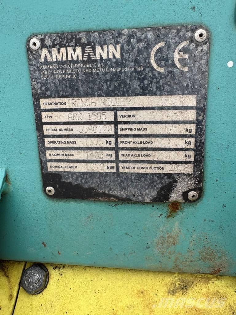 Ammann ARR 1585 مداحل متنوعة