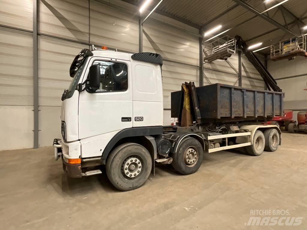 Volvo FH 16 520 8X4 شاحنات الرافعات الخطافية