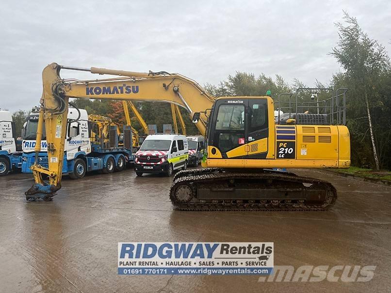 Komatsu PC 210 LC-11 حفارات زحافة