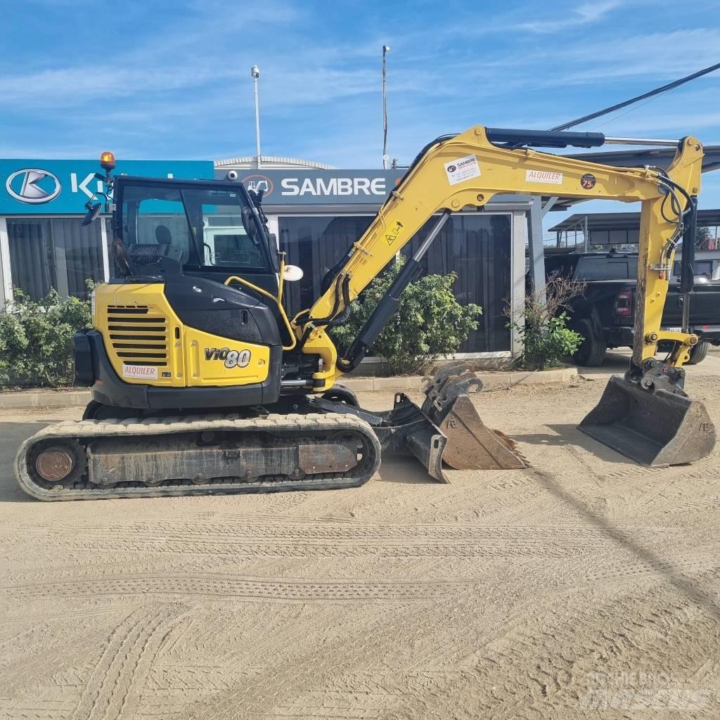 Yanmar Vio 80-1A حفارات وسط 7 طن - 12 طن