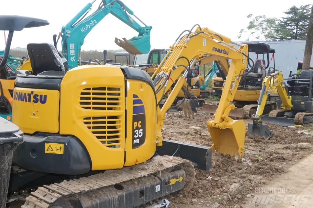 Komatsu pc35 حفارات صغيرة أقل من 7 طن (حفارات صغيرة)