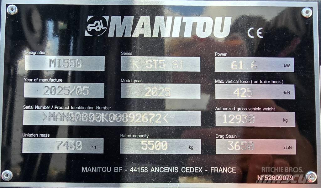 Manitou MI 55 G شاحنات LPG