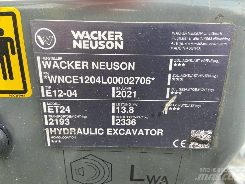 Wacker Neuson ET24 حفارات زحافة