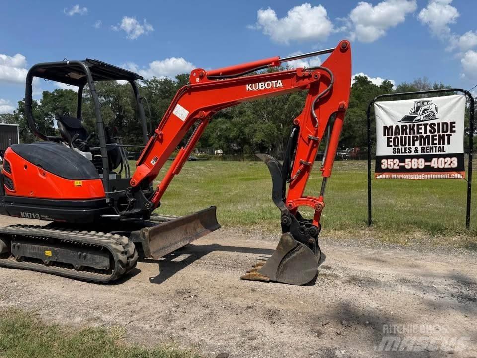Kubota KX 71-3 حفارات صغيرة أقل من 7 طن (حفارات صغيرة)