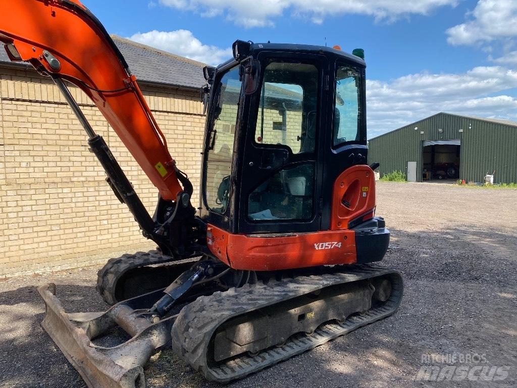 Kubota Kx057 حفارات صغيرة أقل من 7 طن (حفارات صغيرة)