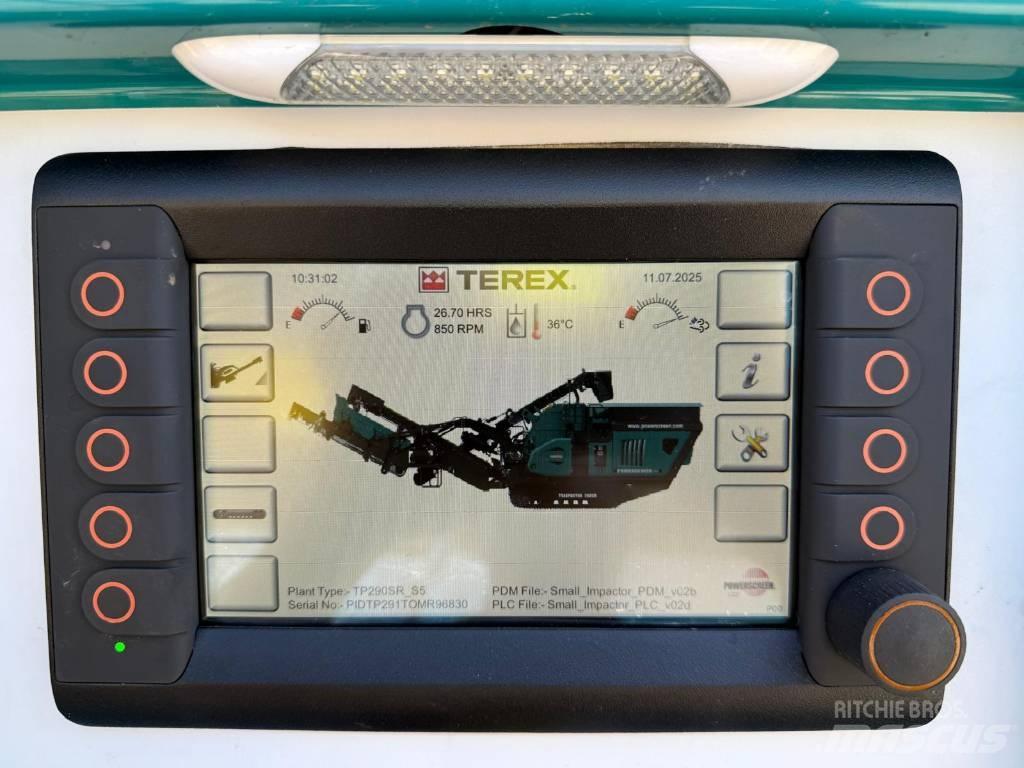 Powersceen TP290SR الكسارات المتنقلة