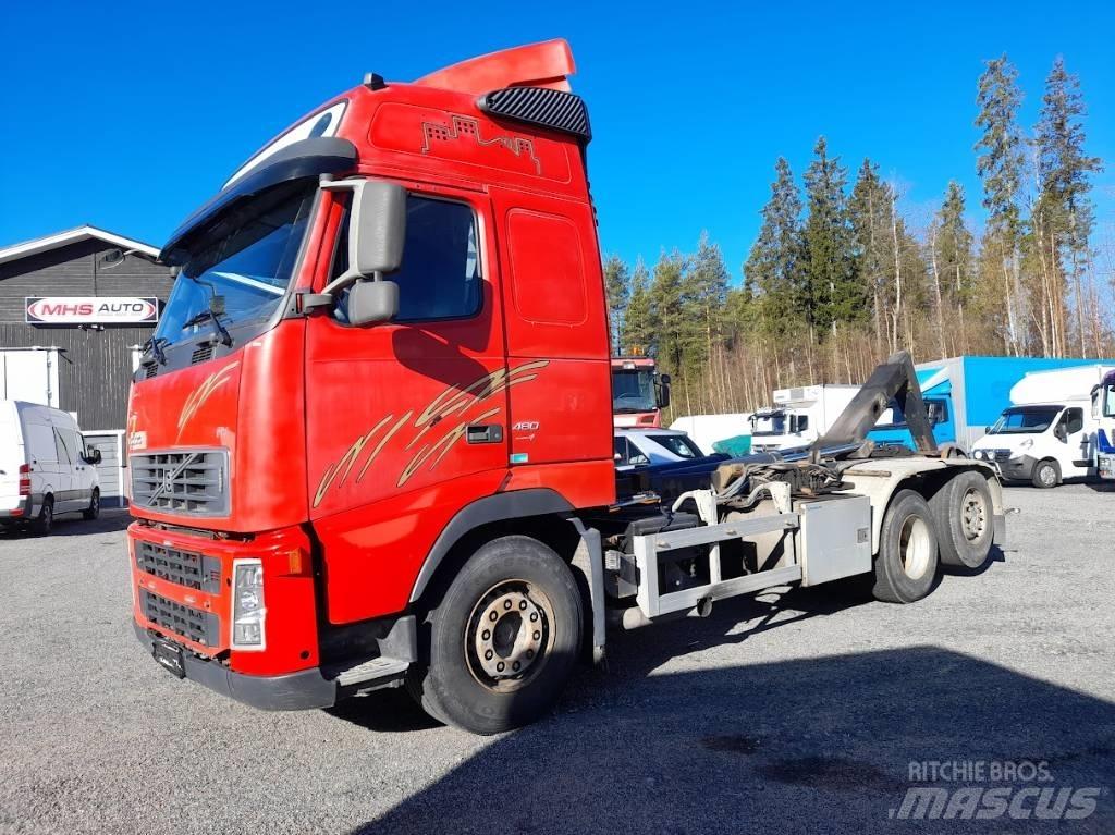Volvo FH 13 480 شاحنات الرافعات الخطافية