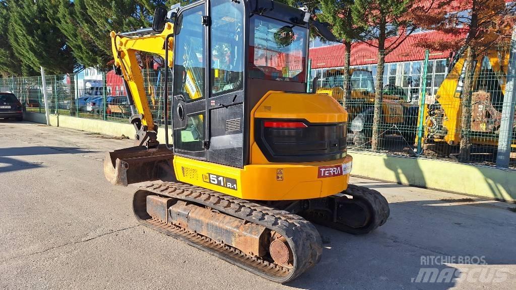JCB 51 R-1 حفارات صغيرة أقل من 7 طن (حفارات صغيرة)