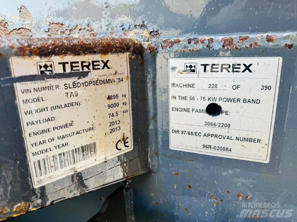 Terex TA9 عربات نقل قلابة للمواقع