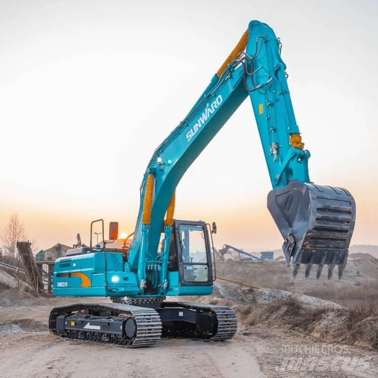 Sunward SWE 215 F 5A حفارات زحافة