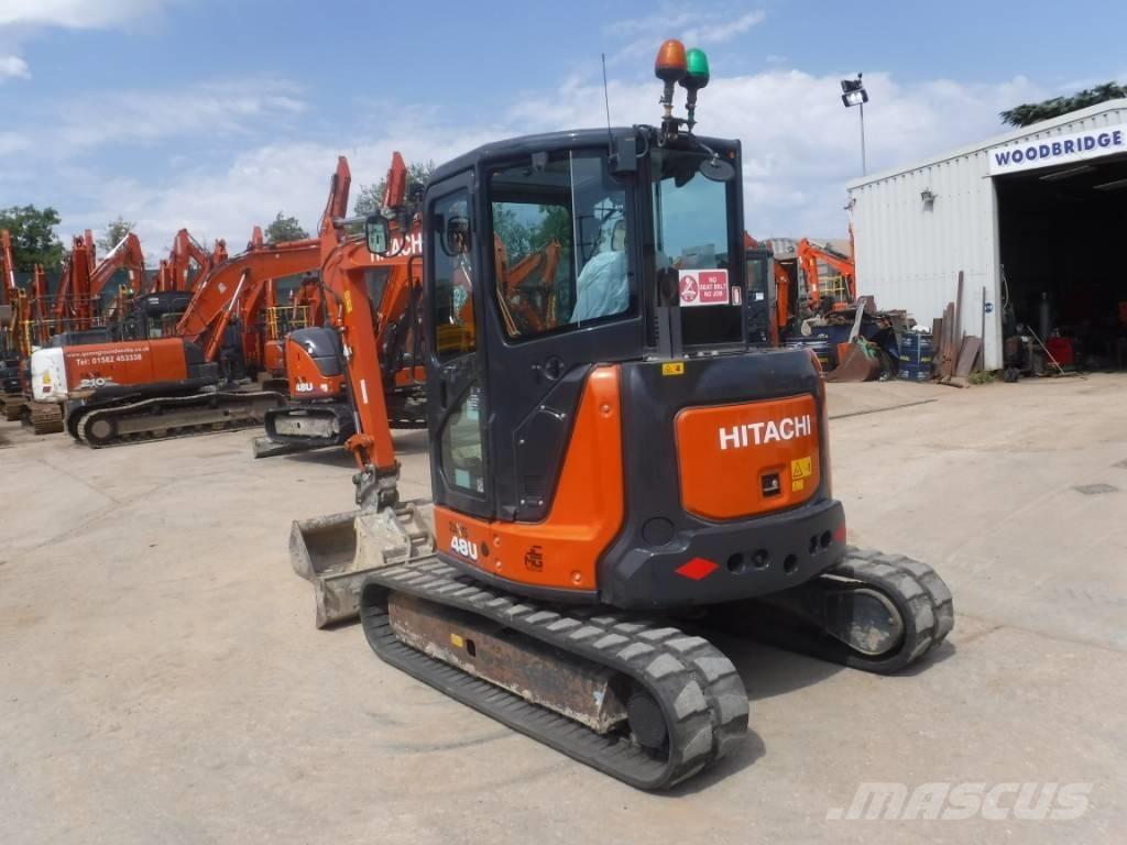 Hitachi ZX 48 U-6 حفارات صغيرة أقل من 7 طن (حفارات صغيرة)