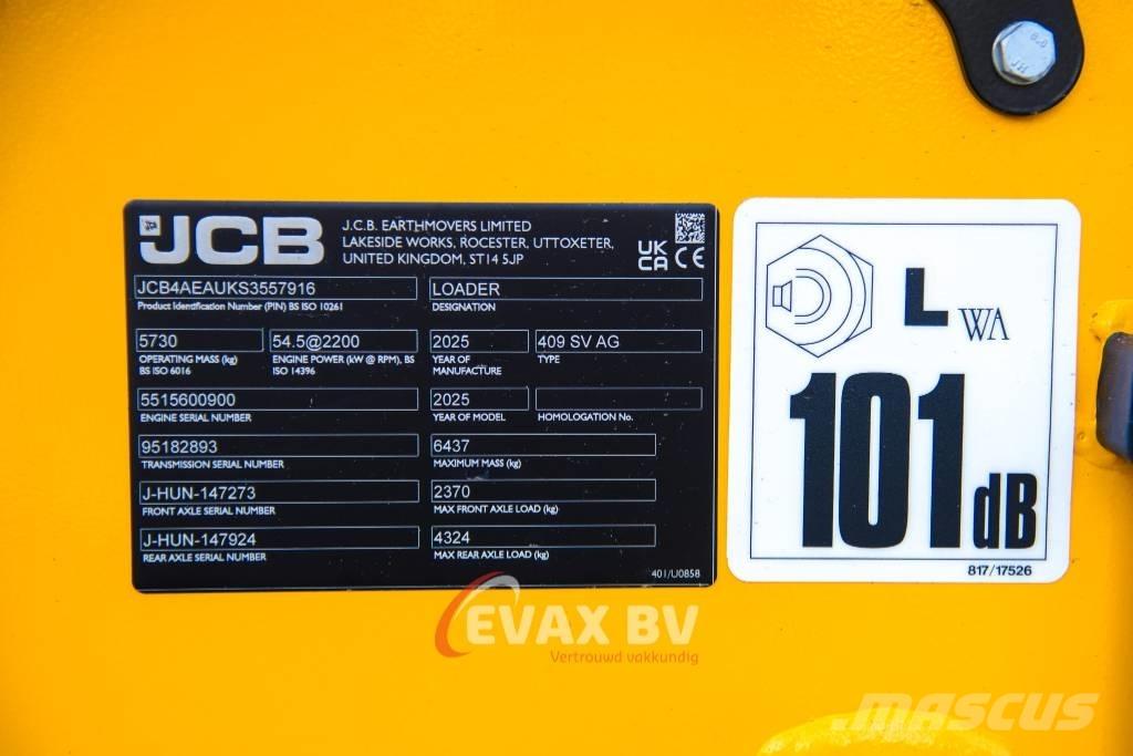 JCB 409 لوادر بعجل