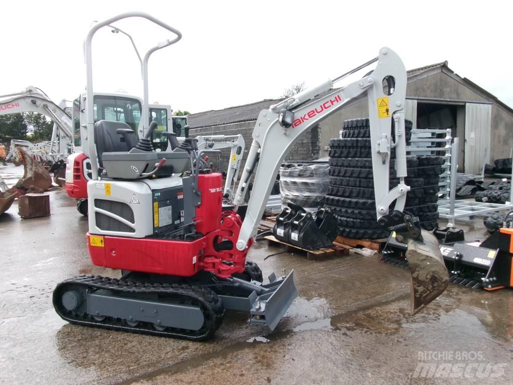 Takeuchi TB 210 R حفارات صغيرة أقل من 7 طن (حفارات صغيرة)