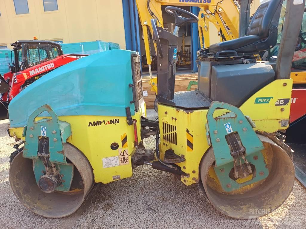 Ammann ARX 26 مداحل ثنائية الاسطوانة