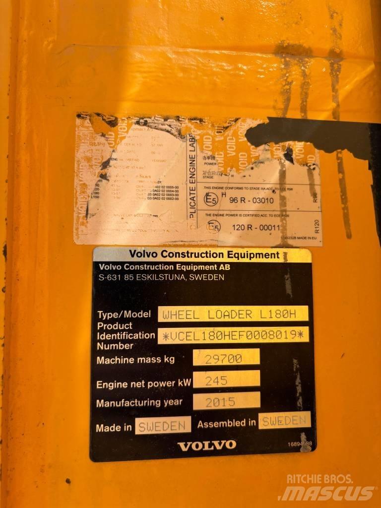 Volvo L 180 H لوادر بعجل