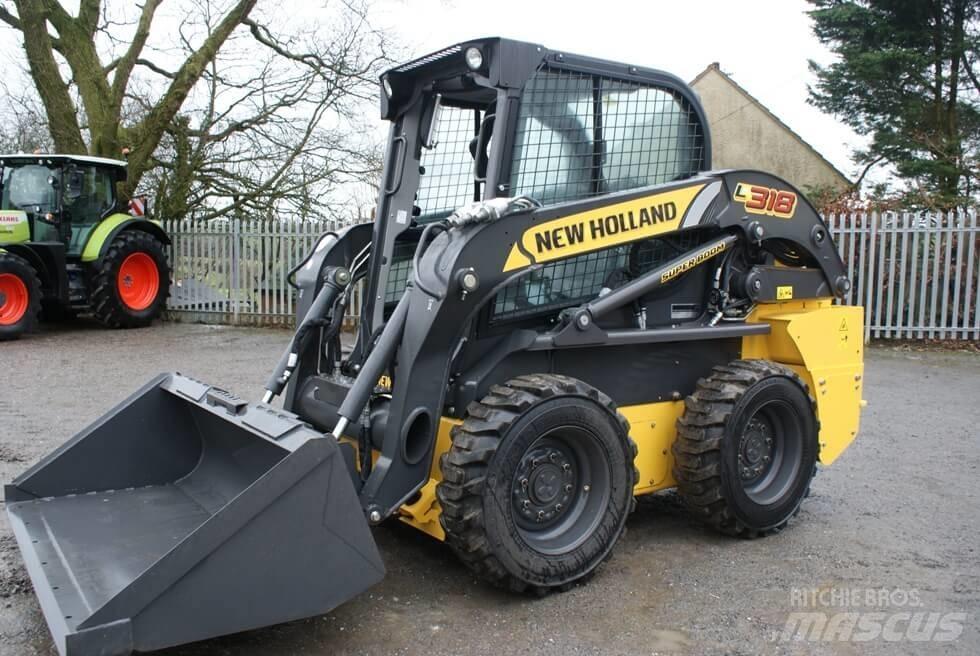 New Holland L 318 لوادر صغيرة