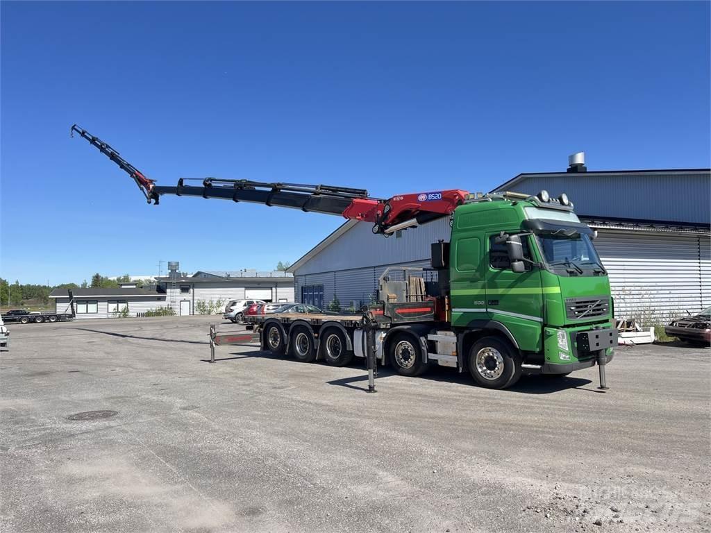 Volvo FH 500 10X4 شاحنات الرافعات
