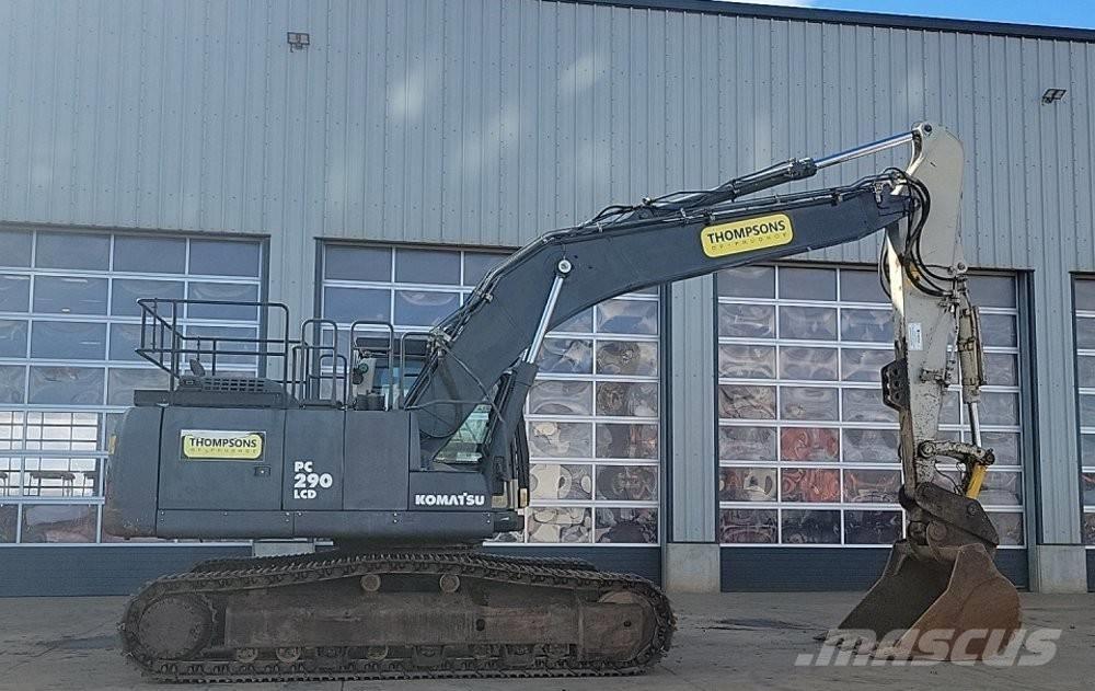 Komatsu PC 290 LC-10 حفارات زحافة