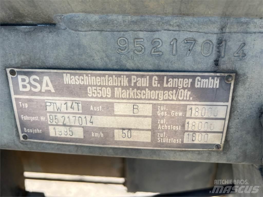 BSA PTW 14 T صهاريج الملاط
