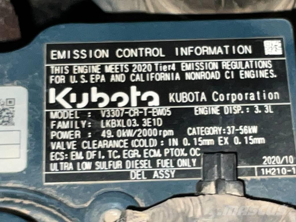 Kubota KX 080-4 A 2 حفارات وسط 7 طن - 12 طن