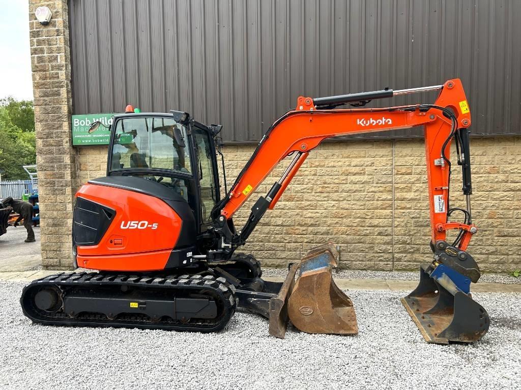 Kubota U50-4 حفارات صغيرة أقل من 7 طن (حفارات صغيرة)