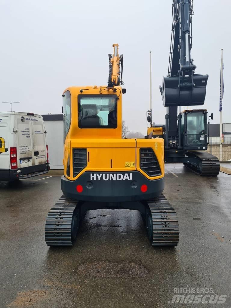 Hyundai R60CR-9A حفارات صغيرة أقل من 7 طن (حفارات صغيرة)