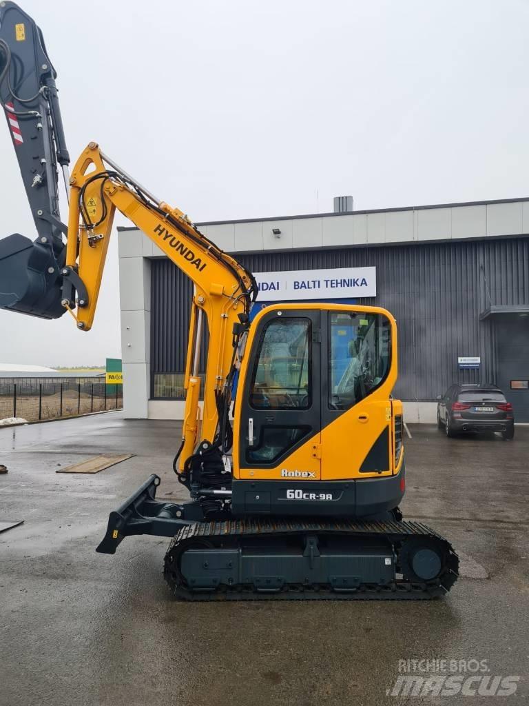 Hyundai R60CR-9A حفارات صغيرة أقل من 7 طن (حفارات صغيرة)