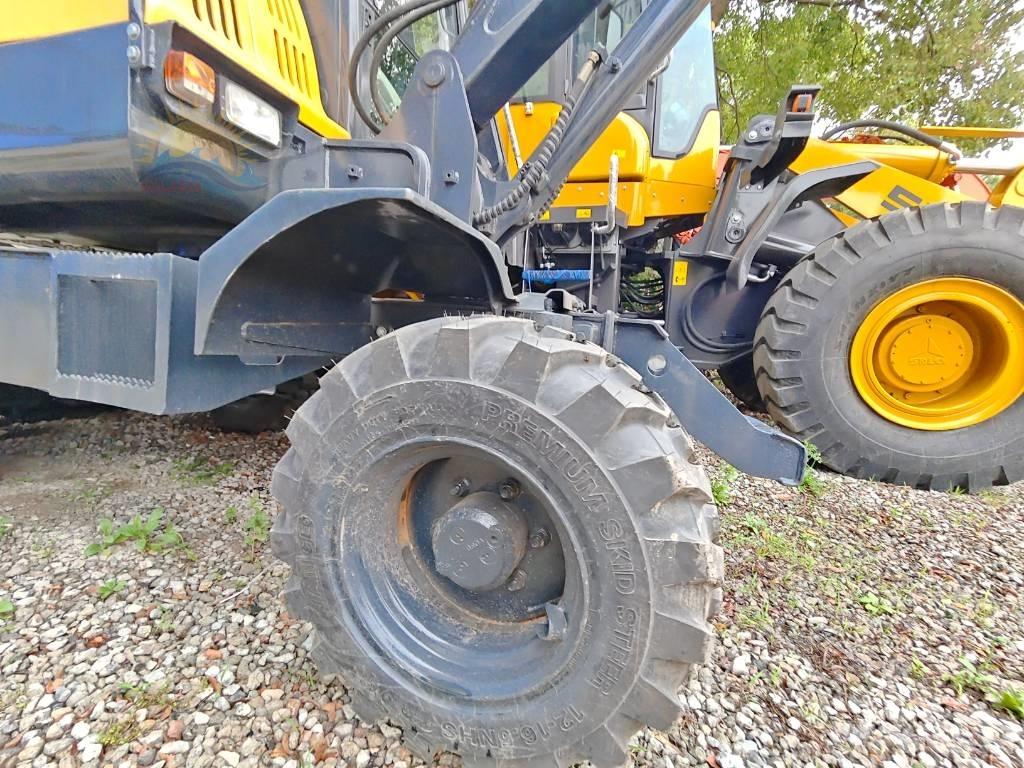Hyundai R 60W حفارات بعجل