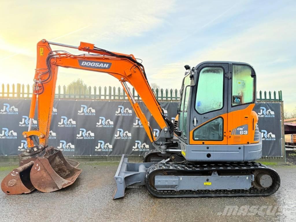 Doosan DX 63-3 حفارات زحافة