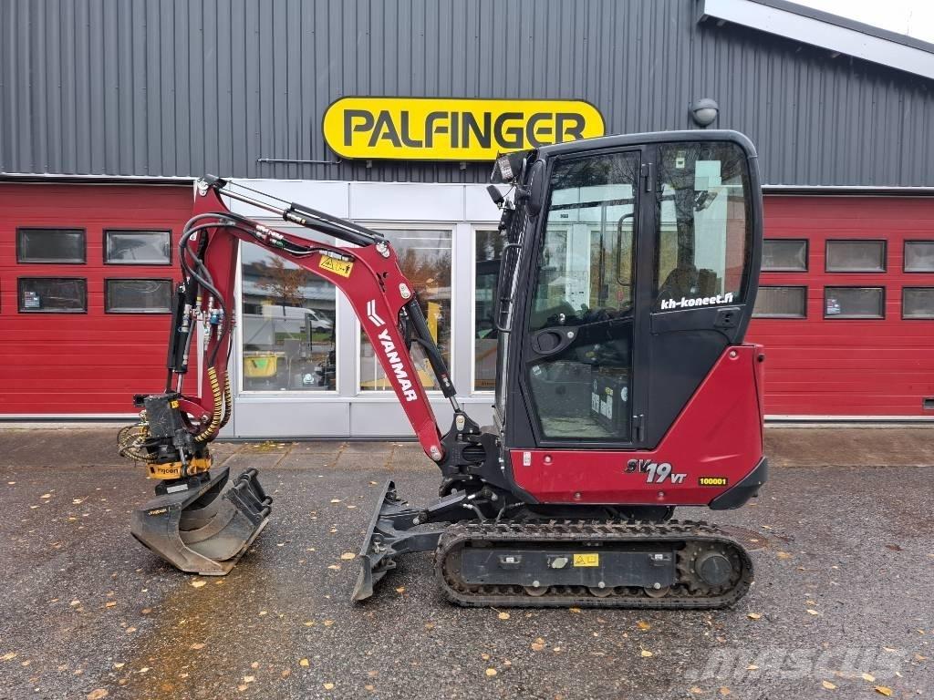Yanmar SV19VT حفارات صغيرة أقل من 7 طن (حفارات صغيرة)